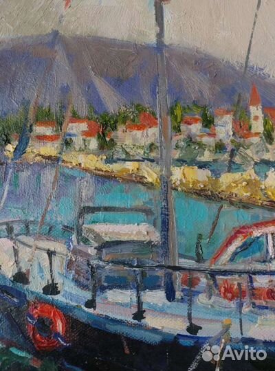 Картина маслом на холсте в раме