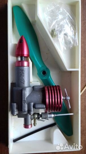 Микродвигатель авиамодельный мк-17 новый