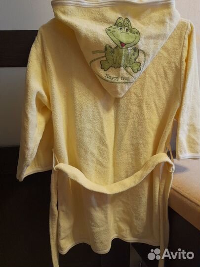 Халат махровый детский 4-5 лет