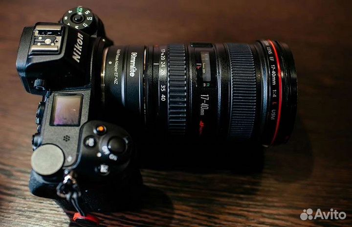 Адаптер Commlite EF-NZ Canon EF на Nikon Z