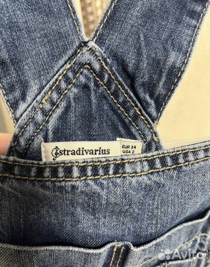 Комбинезон джинсовый Stradivarius