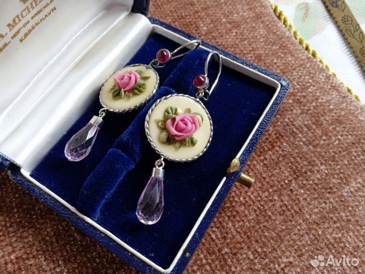 Кулон локет серебро 800 пробы