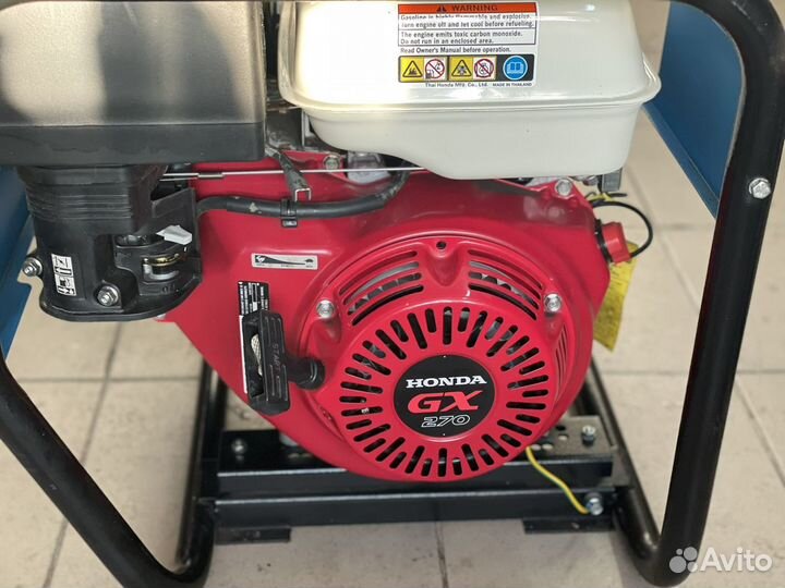 Генератор бензиновый genset honda 5квт