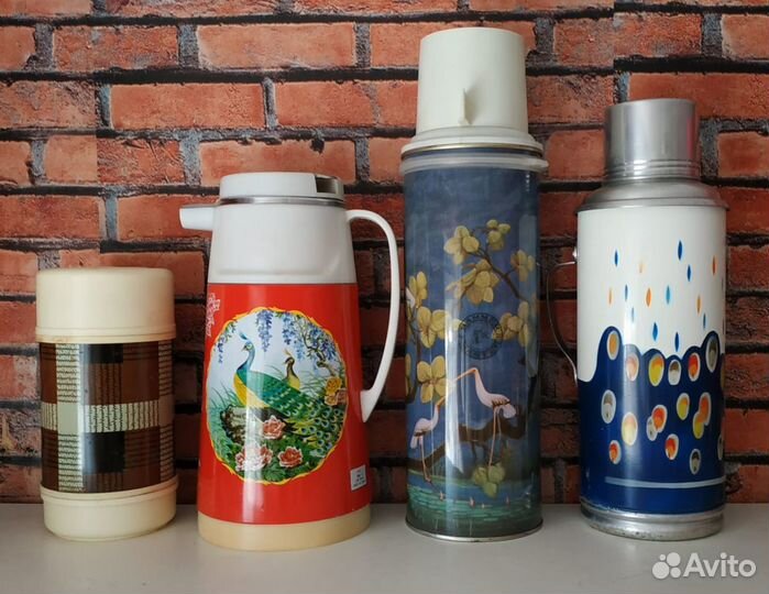 Кухонная утварь, банки, кастрюля, термос