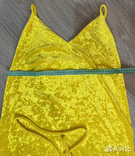 Платье бархатное