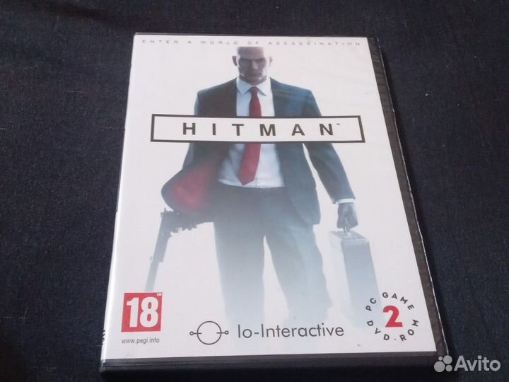 Диск с игрой hitman