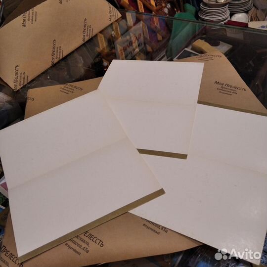 Советские открытки Ермолова, Линде, Чижов, чистые