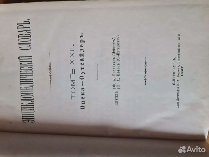 Энциклопедия Брокгауза и Эфрона том 22 книга 43