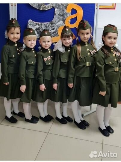 Детский военный костюм