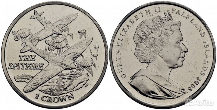 Фолклендские острова - истребитель Спитфайр