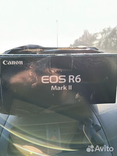 Canon eos r6 mark ii body меню русский
