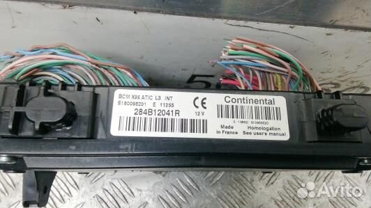 Блок комфорта renault scenic 3 (DNT01M301)