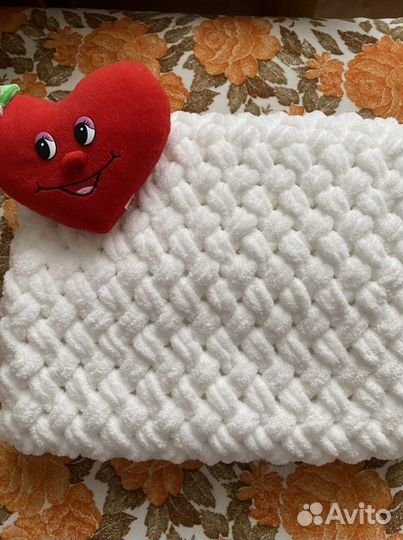 Плед детский плюшевый