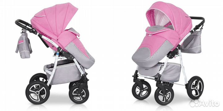Детская коляска 2 в 1 Riko Angelo