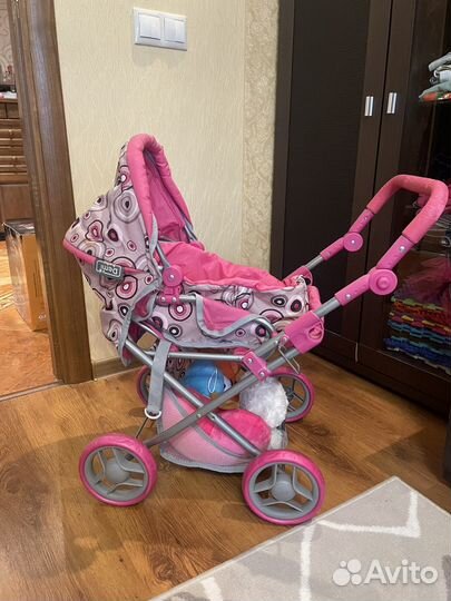 Коляска кукольная