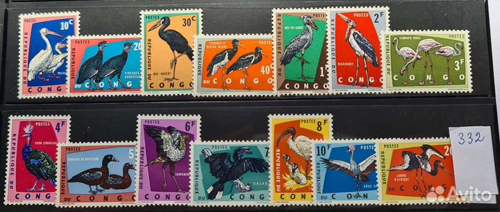 Марки */**. Британские и французские колонии