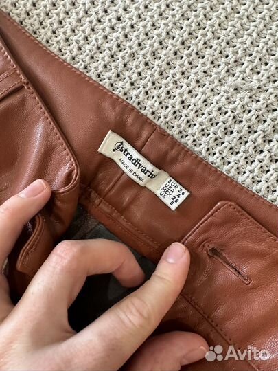 Кожаные брюки