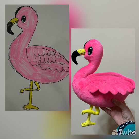 Создание плюшевых игрушек из рисунков детей