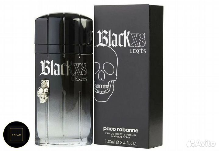 Paco Rabanne Black XS LExces духи 30% 10мл
