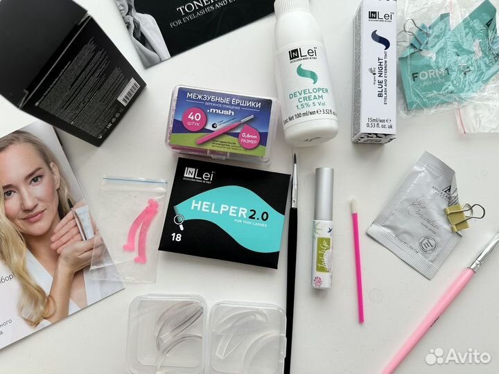 Набор для ламинирования ресниц