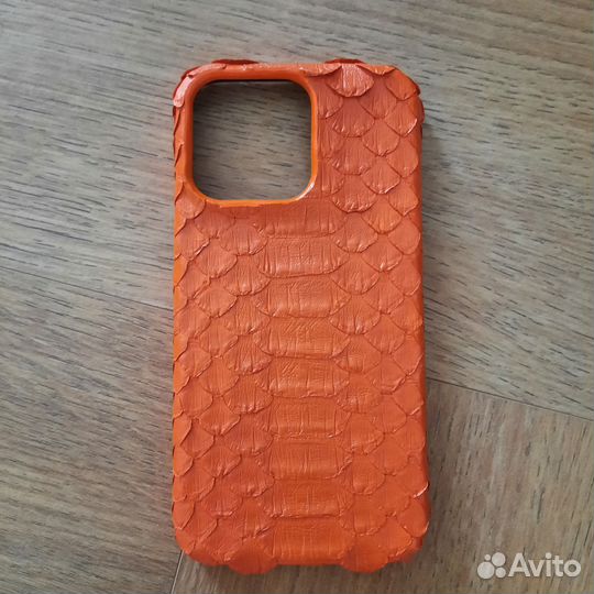 Чехол из кожи питона на iPhone, Samsung