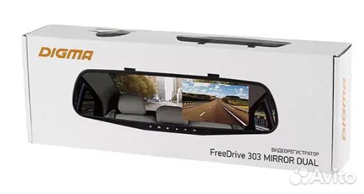 Видеорегистратор Digma FreeDrive 303 Mirror Dual B