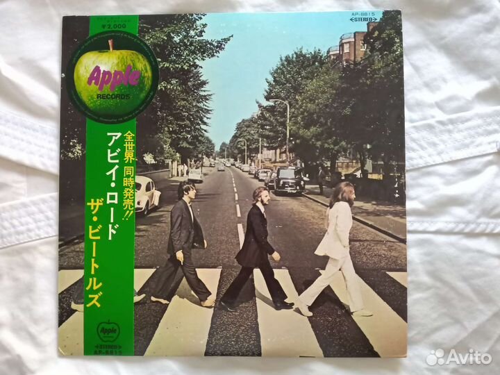 Beatles. Abbey Road, Japan,obi