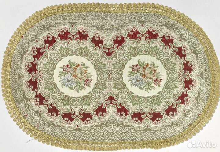 Салфетки гобеленовые с люрексом