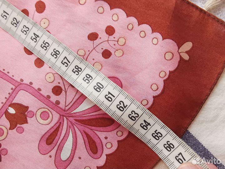 Винтажный платок с дефектами