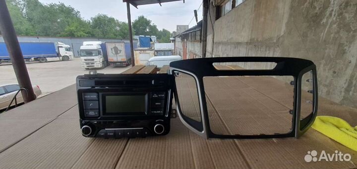 Штатная магнитола на hyundai creta