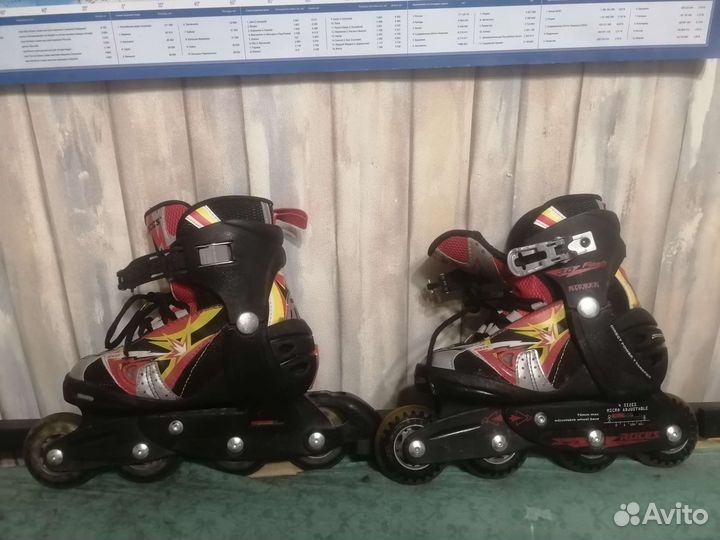 Роликовые коньки roces 30-35р