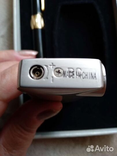 Авторучка зажигалка орёл Honest Набор