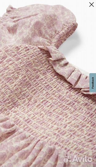 Летнее платье для девочки 104