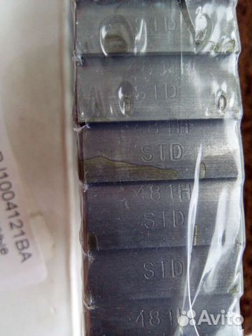 Вкладыши шатунные chery tiggo 1.8