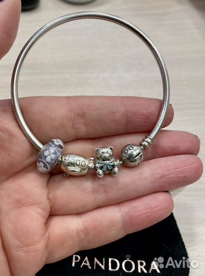 Pandora браслет с шармами