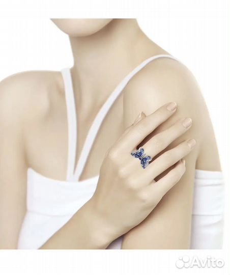 Комплект серьги и кольцо Sokolov серебро 925 пробы