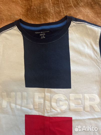 Tommy hilfiger футболка оригинал в идеале 12/13