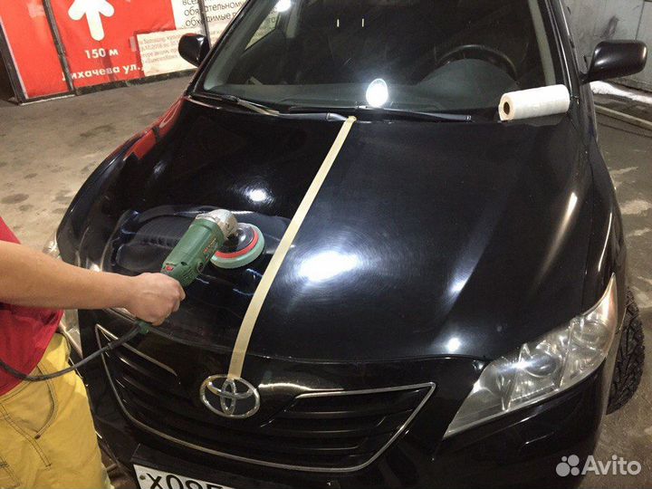 Полировка кузова автомобиля + керамика
