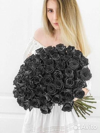 Чёрные розы Букеты с доставкой
