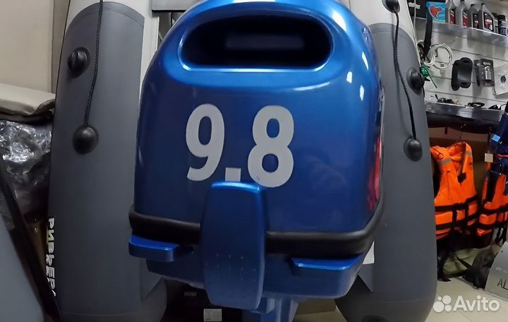 Лодочный мотор Allfa CG T9.8 blue