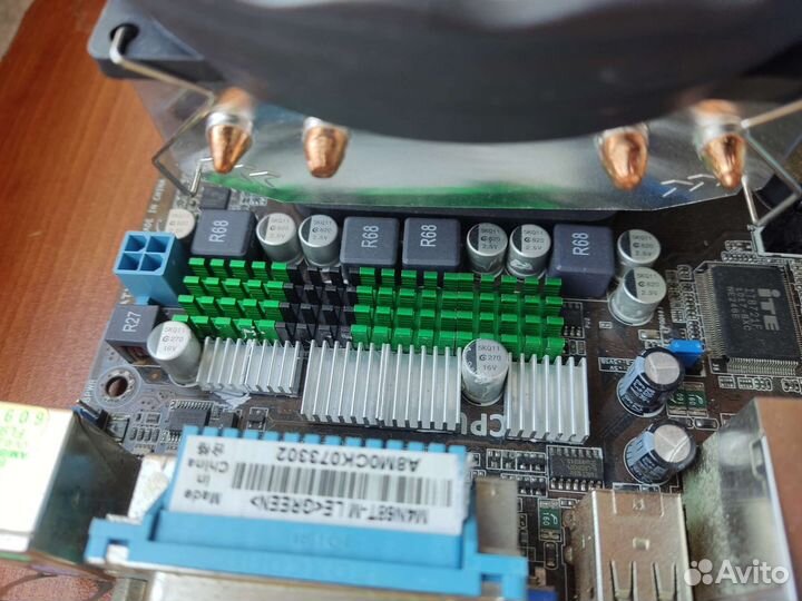 Материнская плата am3 комплект 925 phenom 8gb