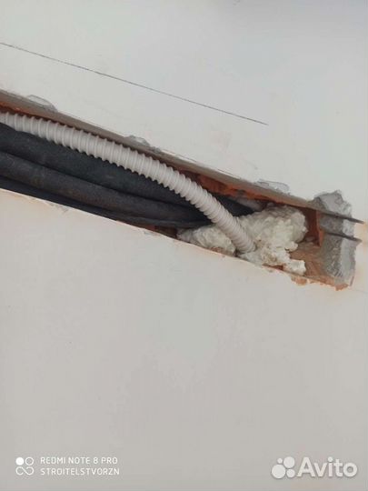 Срочная закладка трасс, монтаж, установка кондицио