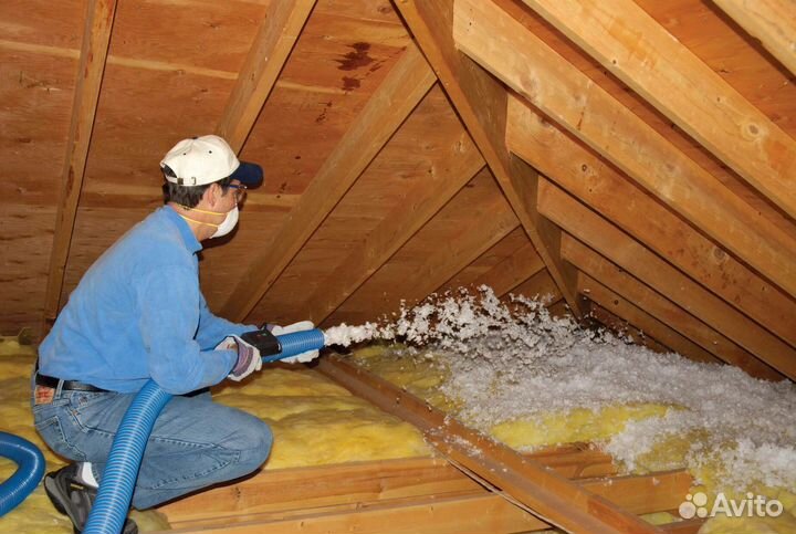 Утеплить дом эковатай Эковата