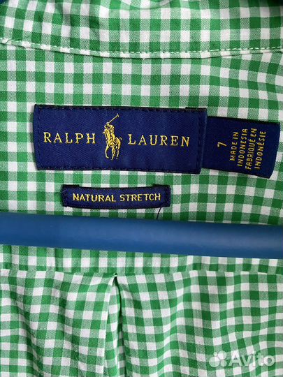 Ralph lauren рубашка 7лет