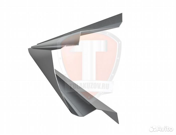 Пороги кузовные Hyundai i30 / Хендай ай30 1