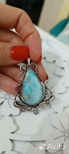 Кулон с ларимаром