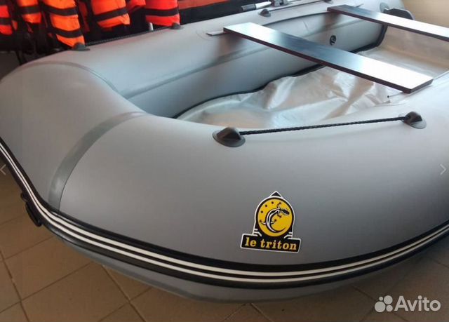 Лодка пвх Triton Air 310 серая