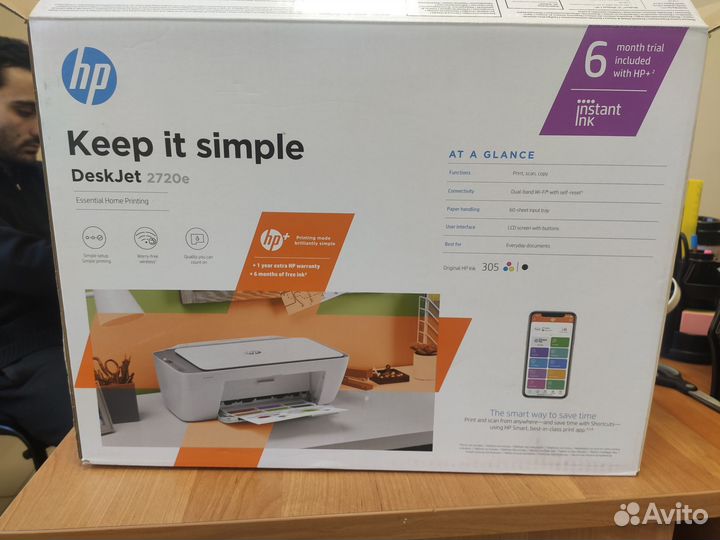 Принтер hp deskjet 2720e