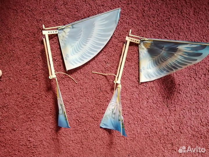 Птица конструктор на резиномоторе