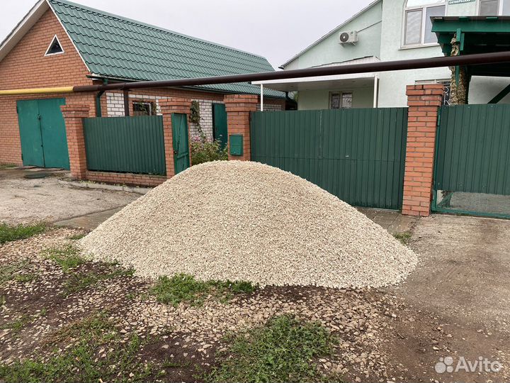 Песок щебень отсев гравий с доставкой